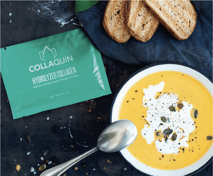 Collaquin Hydrolyzed Collagen Saşe ve Balkabağı Çorbası